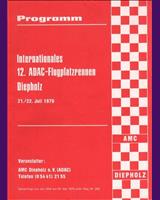 Programme Cover - DRM Diepholz 1979