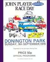 Programme Cover - MN GT Donington 1979