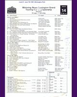 Entry List - MN GT Donington 1981