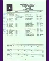 Entry List - MN GT Donington 1986