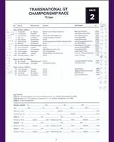 Entry List - MN GT Donington 1987
