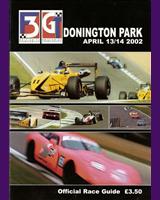 Programme Cover - British GT Championship Donington 2002