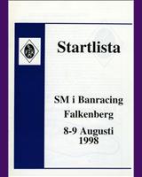 Programme Cover - Swedish GTR Championship Falkenberg 1998