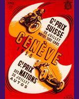 Programme Cover - Geneve 1950