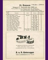 Entry List - Gmünd - All Cars over 2000 cc 1953