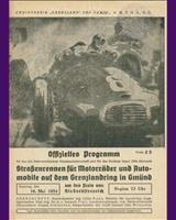 Programme Cover - Gmünd [Finale] 1954