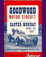 Programme Cover - Goodwood Easter [Formula Libre Handicap 3] 1949