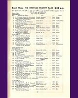 Entry List - Whitsun Trophy Goodwood 1964