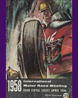 Programme Cover - Grand Central - Racing Cars Unlimited 1958