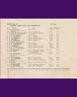Entry List - Grand Central [Handicap] 1959