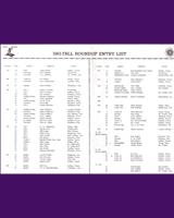 Entry List - SCCA Divisional Green Valley [CM+DM+EM+FM+FJr.] 1963