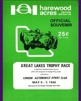 Programme Cover - Regional Harewood Acres 1966