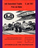 Programme Cover - Hockenheim Grand Prix 1967