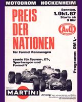 Programme Cover - DARM Hockenheim [SP] 1967
