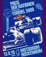 Programme Cover - Hockenheim [GT3.0/T2.0] 1970