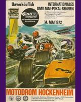 Programme Cover - DRM Hockenheim Mai-Pokal 1972