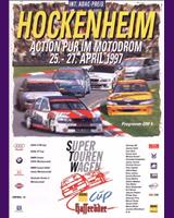 Programme Cover - ADAC GT Cup Hockenheim 1997