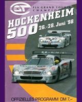 Programme Cover - FIA GT Championship Hockenheim 1998