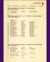 Entry List - Hohn [T+1.6/GT1.3/S1.3] 1968