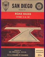 Programme Cover - Preliminary Hourglass Field [BM+CM+DM+EM] 1957