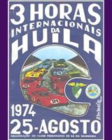 Programme Cover - Huíla 3 Hours 1974
