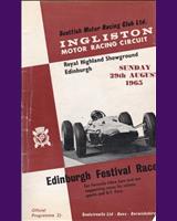 Programme Cover - SMRC Ingliston [S1.2] 1965