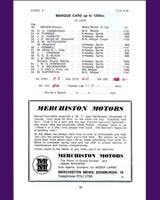 Entry List - SMRC Ingliston [Marque 1.2] 1966