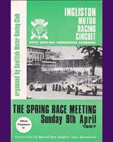 Programme Cover - SMRC Ingliston [S/Special GT1.2] 1967
