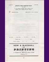 Entry List - SMRC Ingliston [Handicap] 1967