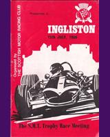 Programme Cover - SMRC Ingliston [Special GT] 1969