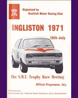 Programme Cover - SMRC Ingliston [Special GT] 1971