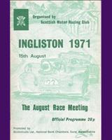 Programme Cover - SMRC Ingliston [Special GT] 1971