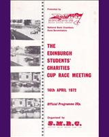 Programme Cover - SMRC Ingliston [Special GT] 1972
