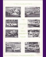 Programme Cover - SMRC Ingliston [Special GT] 1974