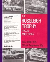 Programme Cover - SMRC Ingliston [Special GT] 1975