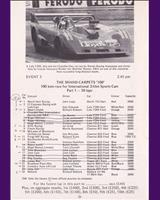 Entry List - 100 km Ingliston 1975