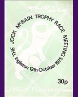Programme Cover - SMRC Ingliston [Special GT] 1975