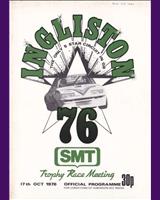 Programme Cover - SMRC Ingliston [Special GT] 1976