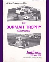 Programme Cover - SMRC Ingliston [F2000/Sports] 1978