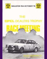 Programme Cover - SMRC Ingliston [F2000/Sports] 1978
