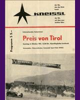 Programme Cover - Preis von Tirol [GT] 1961
