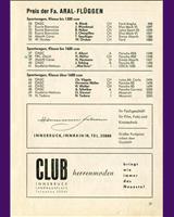 Entry List - Preis von Tirol [Sports] 1962