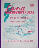 Programme Cover - M ČSR Jičín [S1.2/S1.5/S2.0/R] 1954