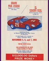 Programme Cover - Grand Prix Juarez 1965
