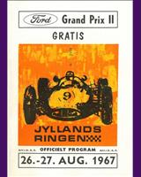 Programme Cover - GP Jyllandsringen 1967