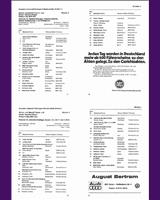 Entry List - DRM Kassel-Calden 1975