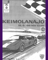 Programme Cover - Keimola [GT/S] 1966