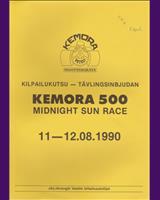 Programme Cover - Kemora 500 Kilometres 1990
