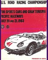 Programme Cover - USRRC Kent - Grand Touring 1963