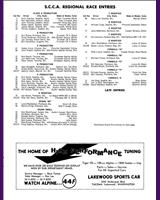 Entry List - SCCA Regional Kent [EP+FP+GP+HP+HM+Sedan] 1965